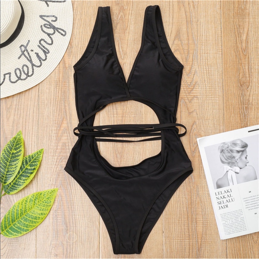 Black one piece